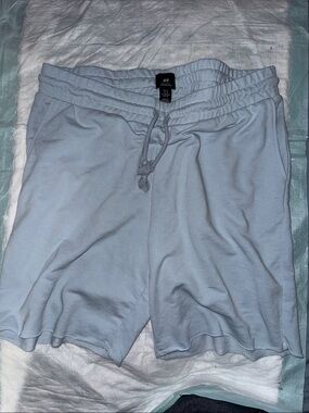 H&M Pale Blue Men’s  Athletic Sweat Shorts